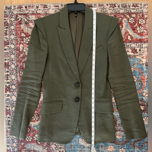 Marissa Webb Linen Blazer - Picture 8 of 15